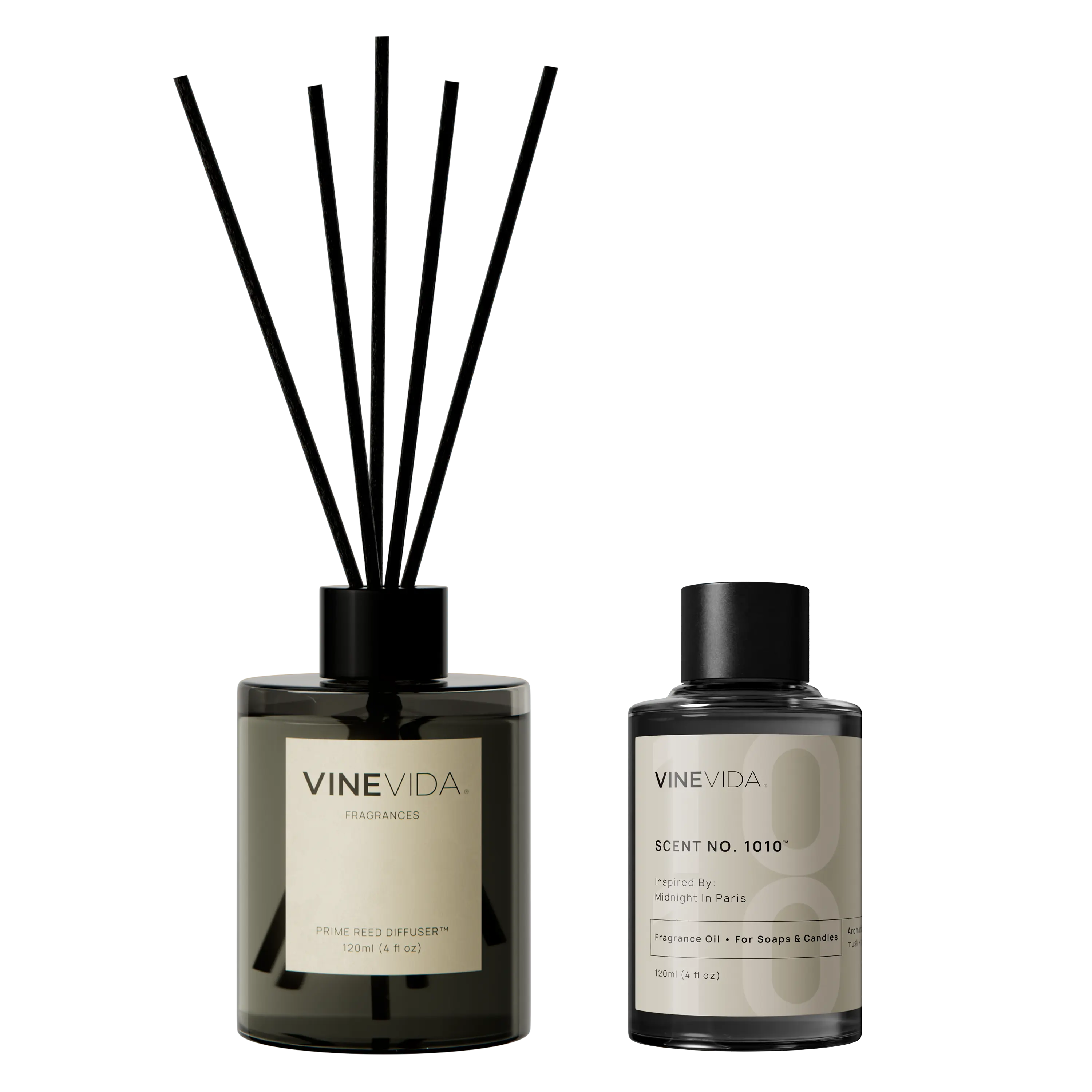 NO. 1010 Reed Diffuser - Inspired by: Midnight In Paris & Hotel Costes