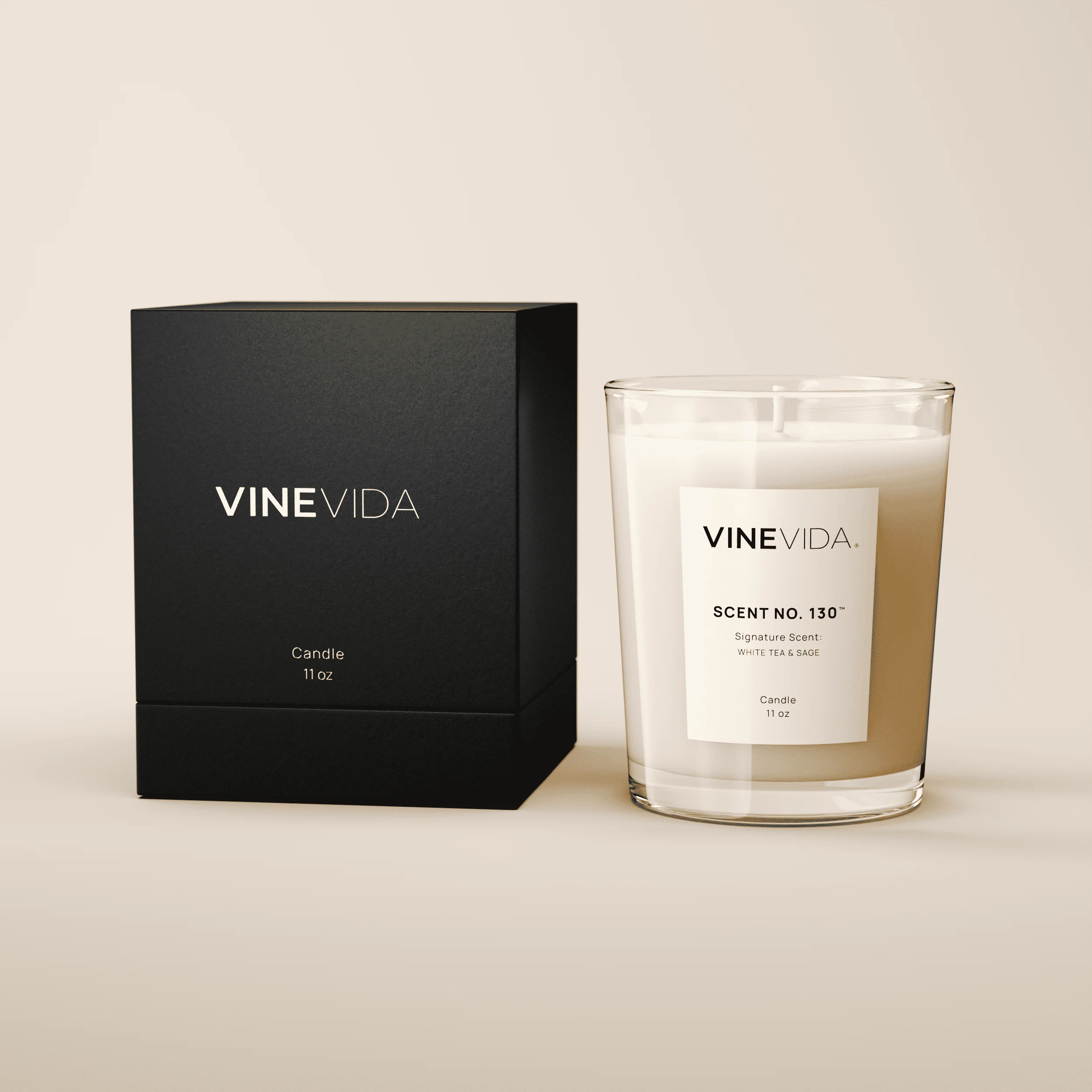 NO. 130 Candle - White Tea & Sage - Image 2