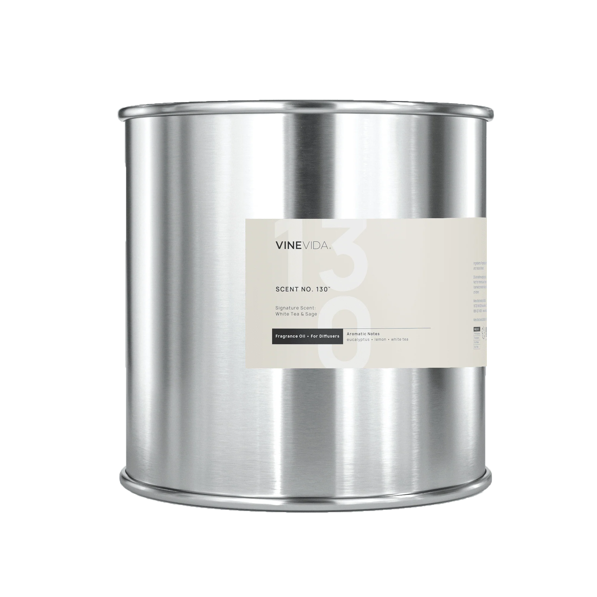 NO. 130 Fragrance Oil for Cold Air Diffusers - White Tea & Sage - Image 5