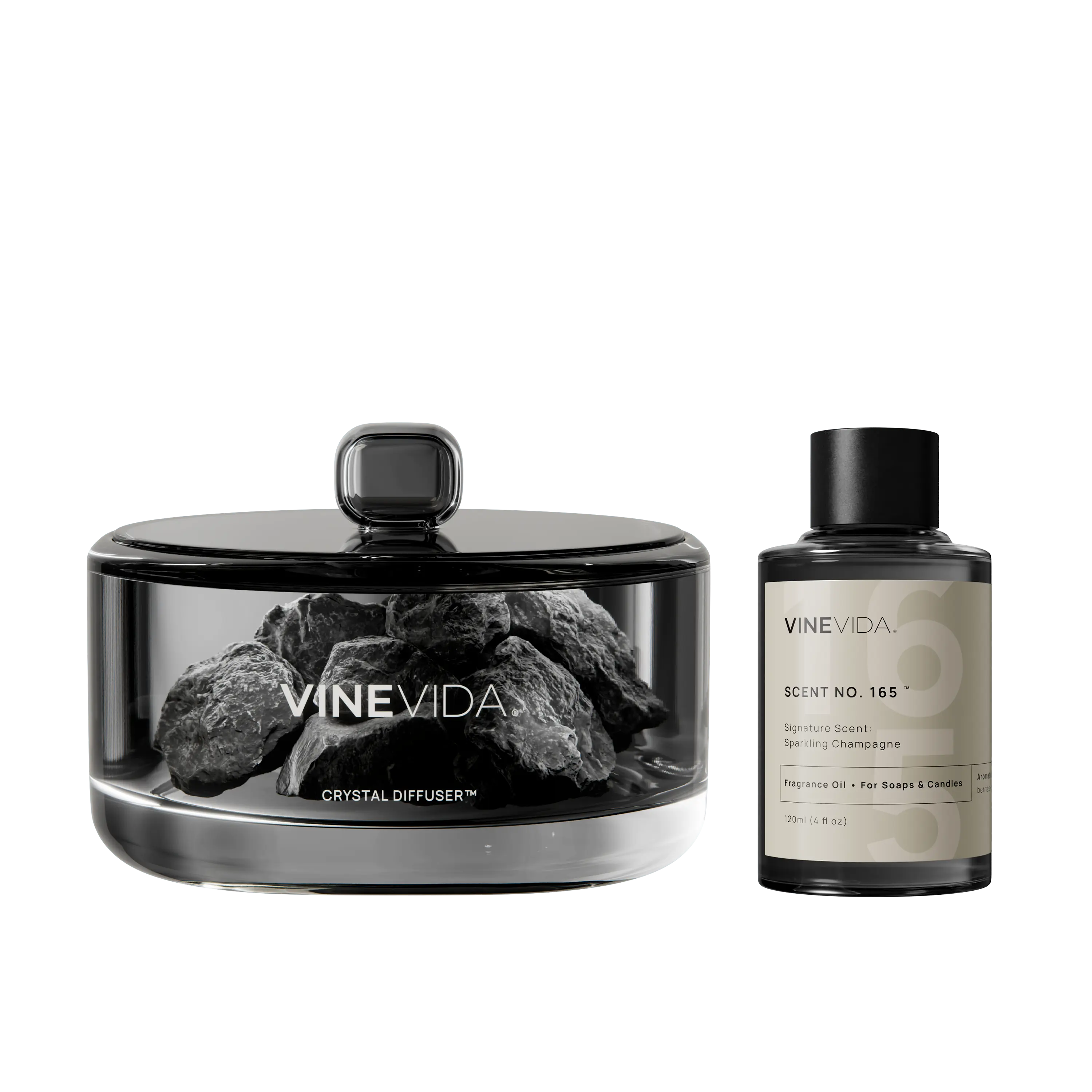 NO. 165 Crystal Diffuser - Sparkling Champagne