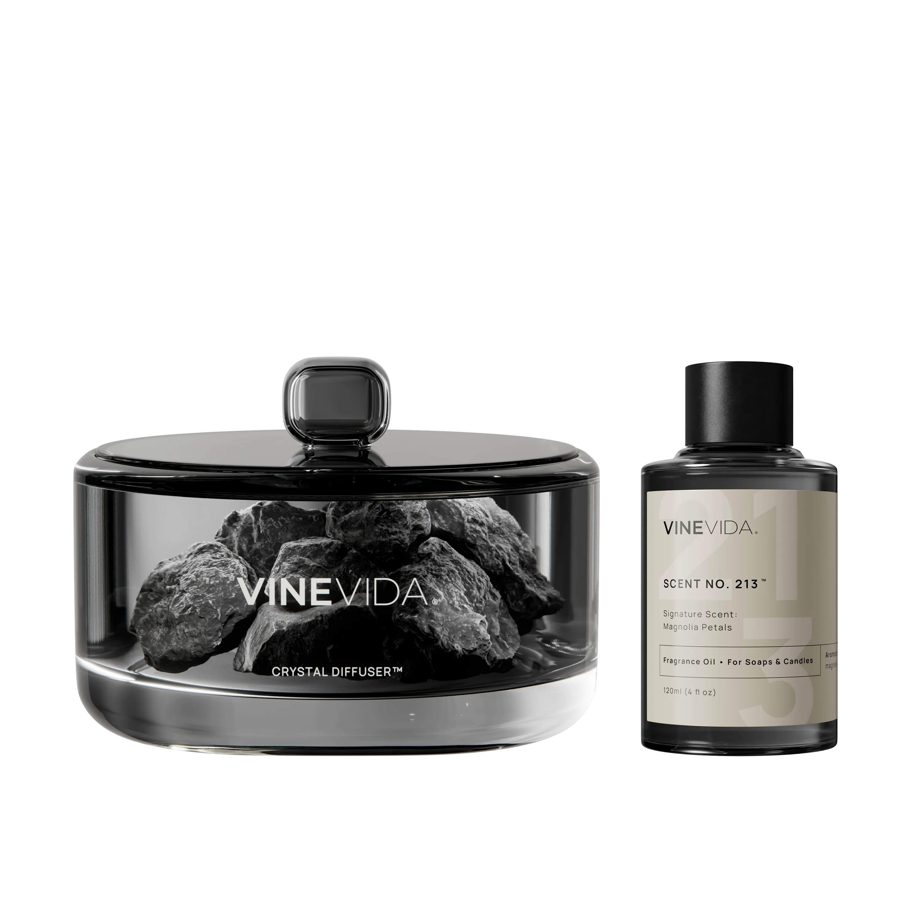 NO. 213 Crystal Diffuser - Magnolia Petals