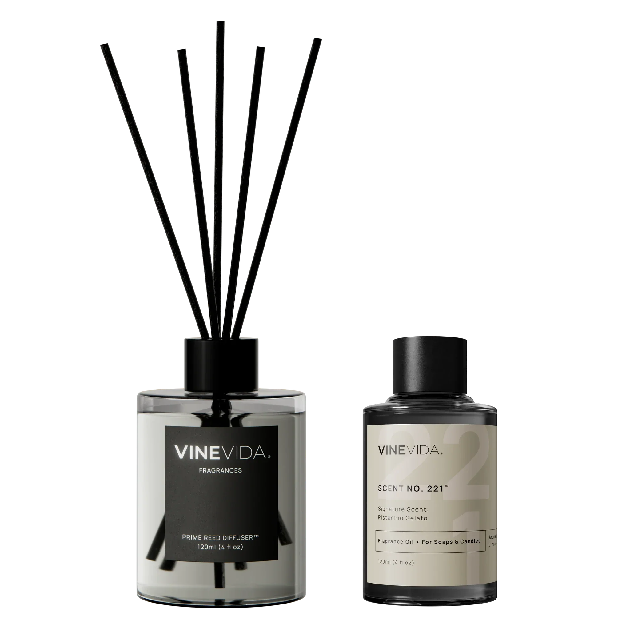 NO. 221 Reed Diffuser - Pistachio Gelato - Image 3