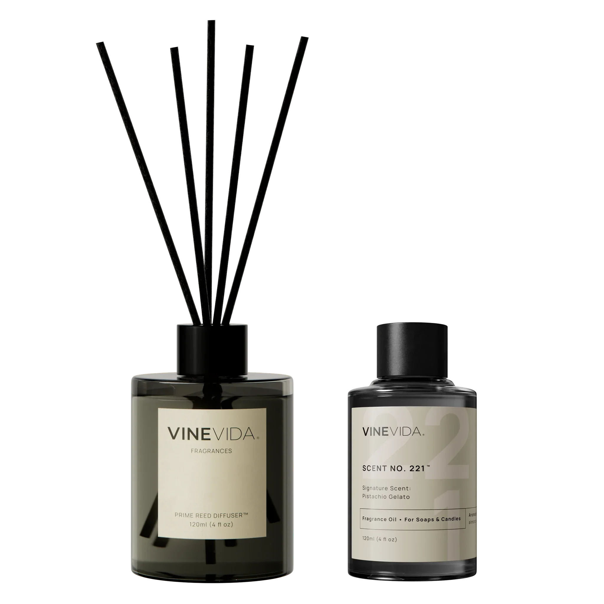 NO. 221 Reed Diffuser - Pistachio Gelato - Image 4