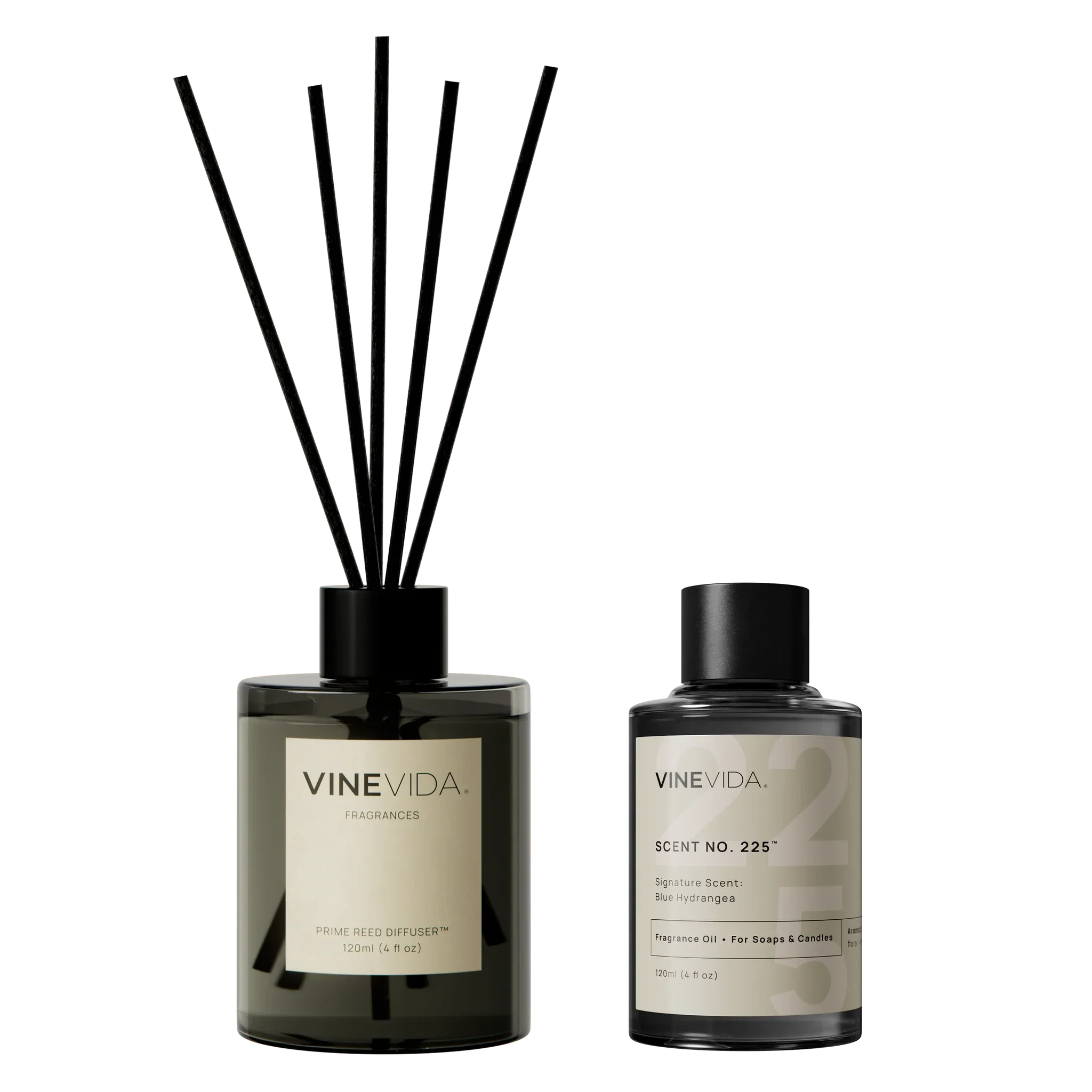 NO. 225 Reed Diffuser - Blue Hydrangea - Image 4