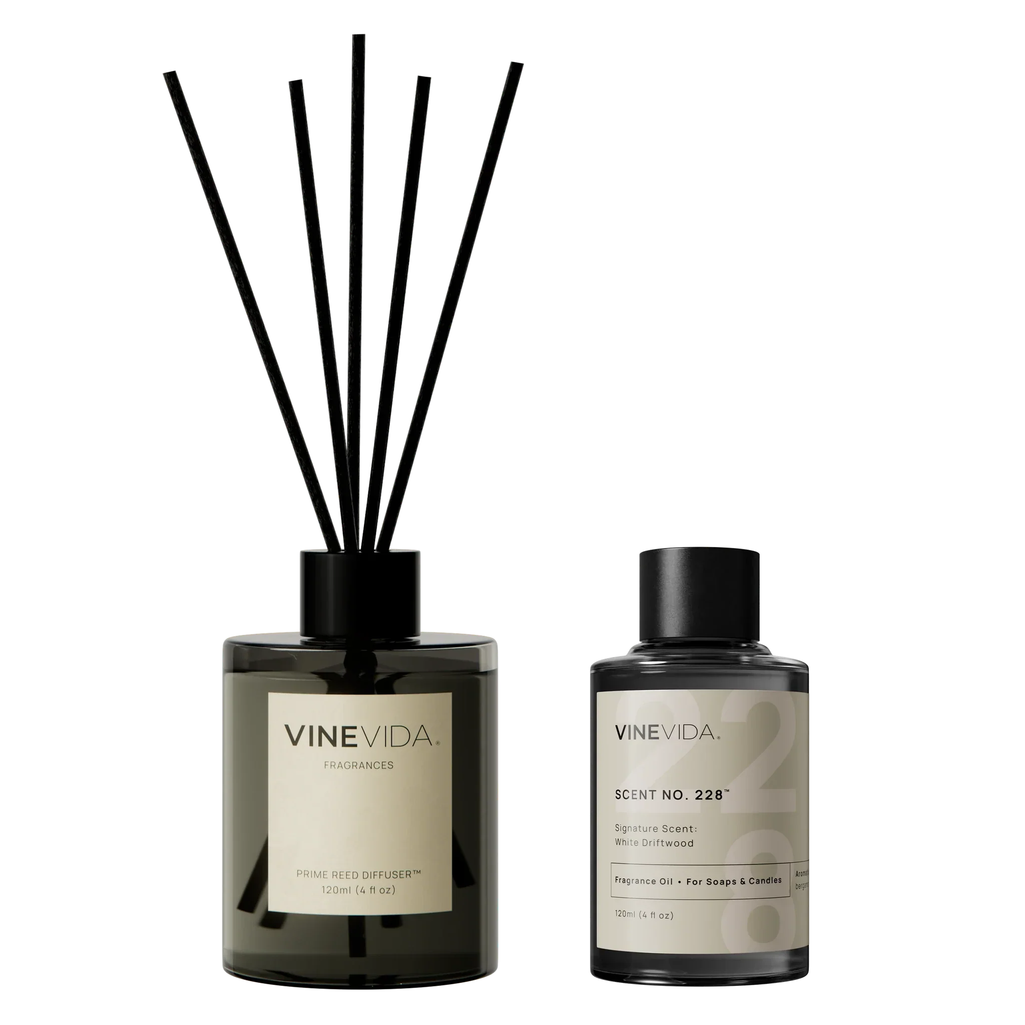 NO. 228 Reed Diffuser - White Driftwood - Image 4