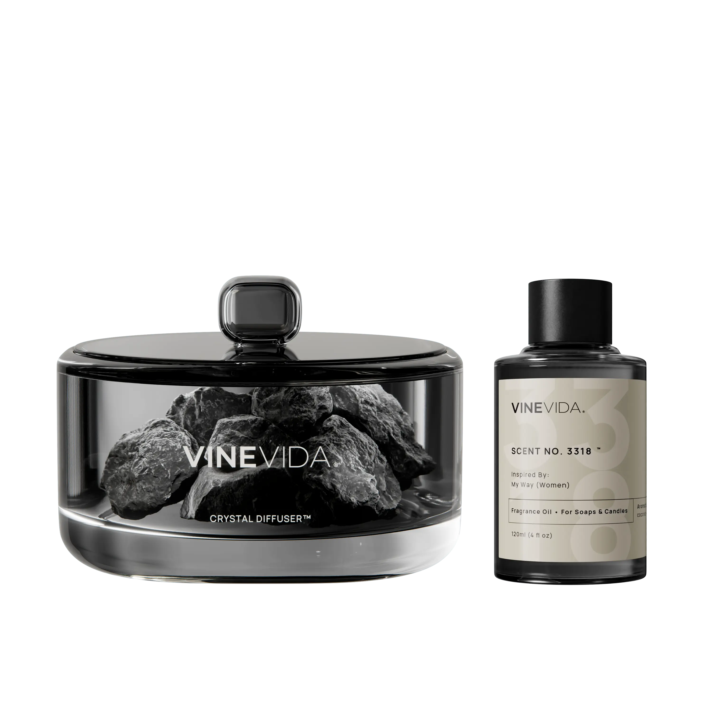 NO. 3318 Crystal Diffuser - Inspired by: My Way (Women) by Giorgio Armani