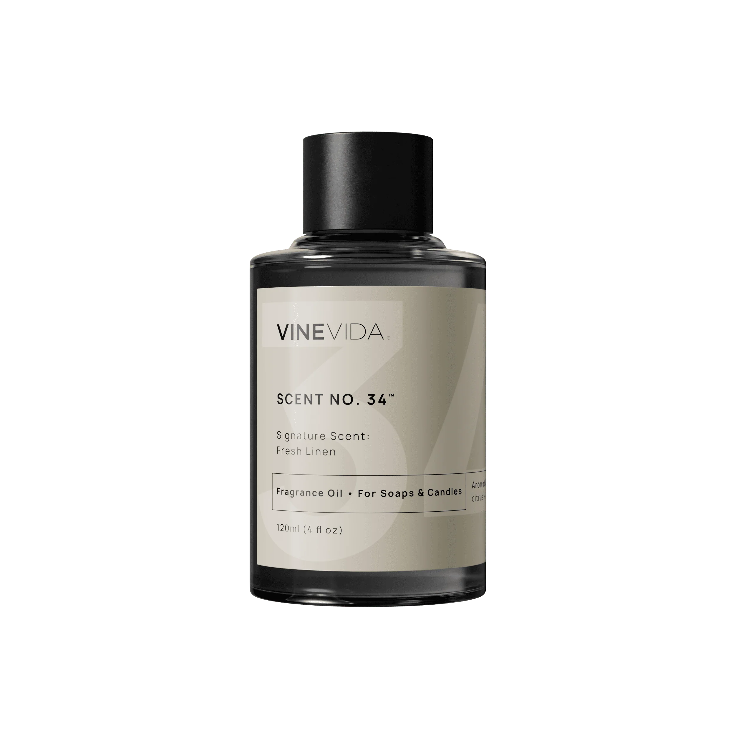 NO. 34 Fragrance Oil for Soaps & Candles - Fresh Linen