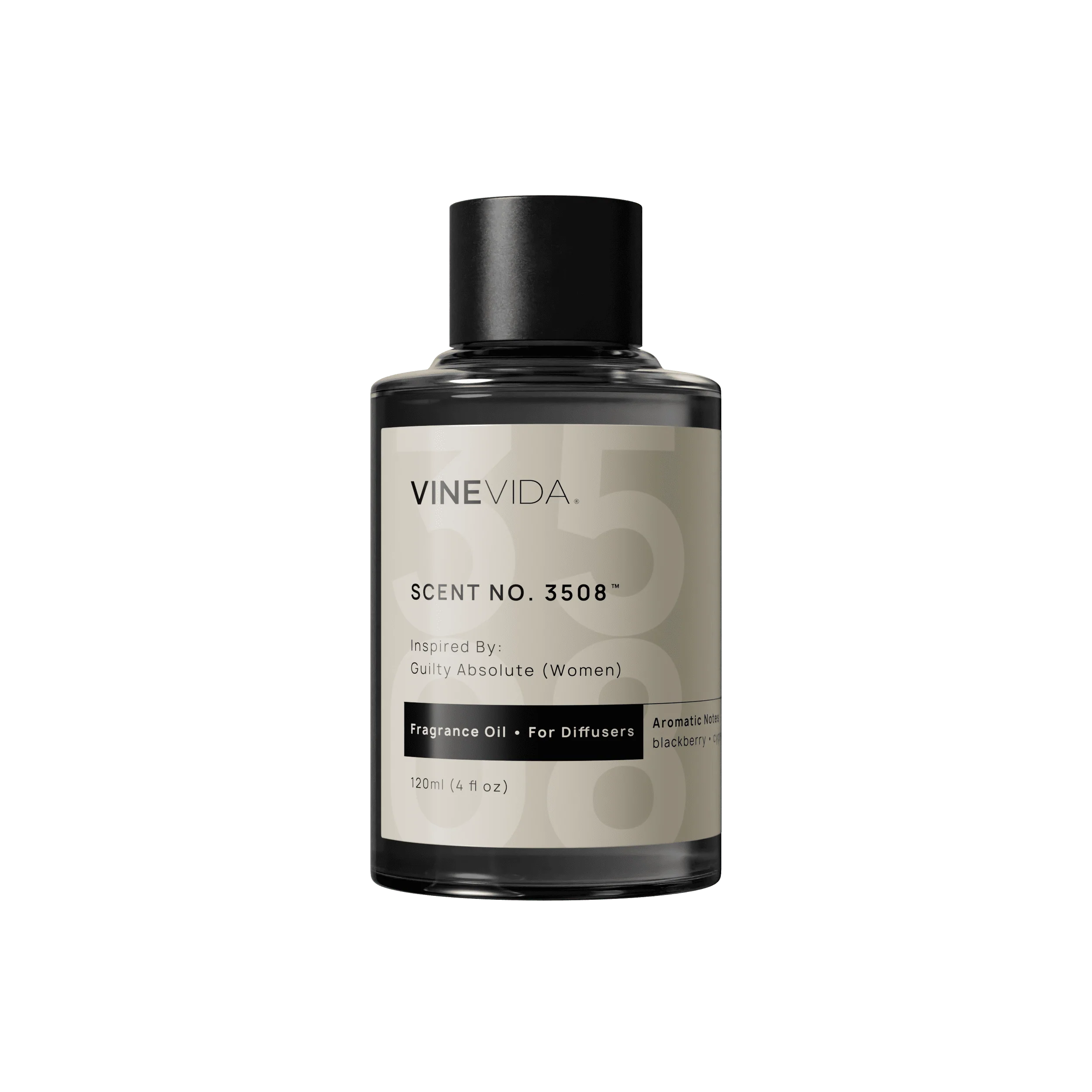NO. 3508 Fragrance Oil for Cold Air Diffusers - Inspired by: Guilty Absolute (Women) by Gucci