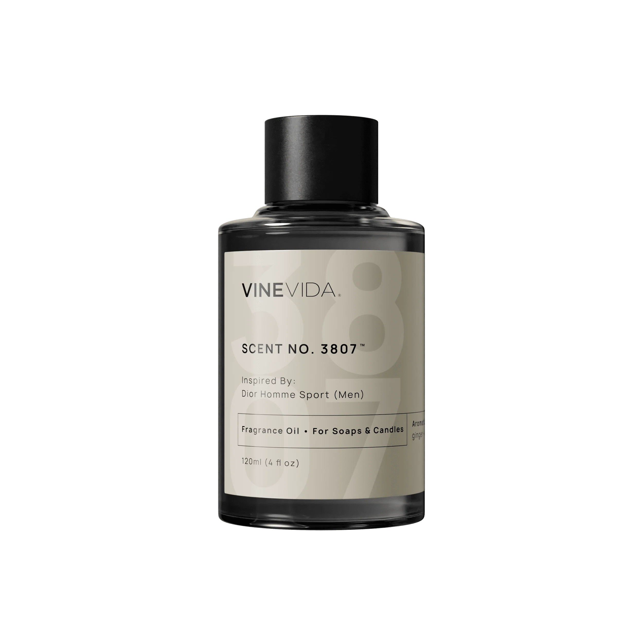 NO. 3807 Fragrance Oil for Soaps & Candles - Inspired by: Dior Homme Sport (Men) by Dior